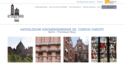 Desktop Screenshot of corpus-christi-berlin.de